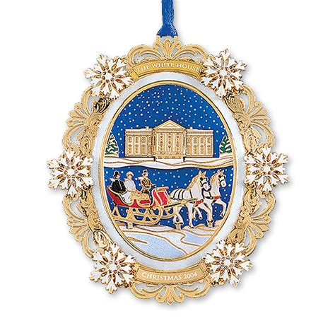 WHITE HOUSE ORNAMENT 2004 WINTER SLEIGH RIDE …