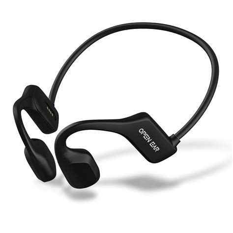 White Open-Ear Bone Conduction Running Headphones Bluetooth 5.1 - balustradellc