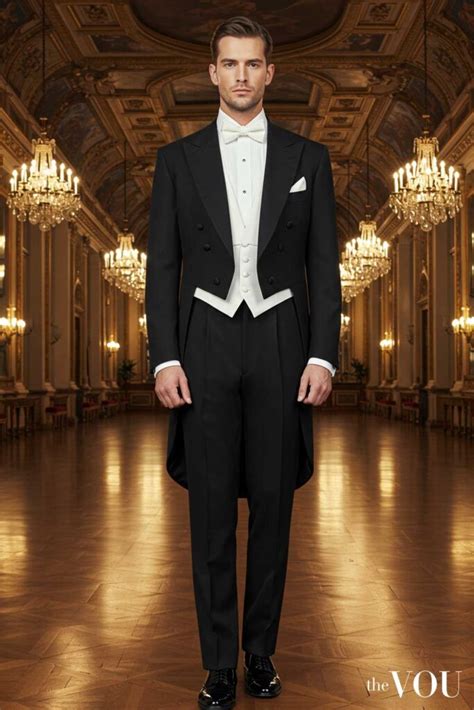 White Tie Evening Tailcoat & Trousers - Gentleman's … - balustradellc