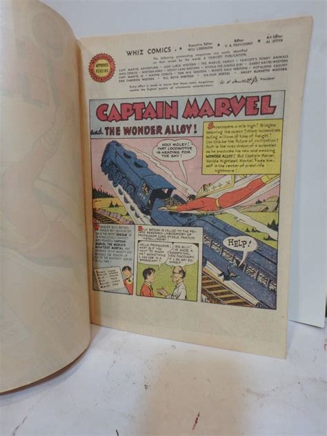 WHIZ COMICS No. 121- 1950- CAPTAIN MARVEL - IBIS - FAWCETT - GOLDEN-AGE - balustradellc