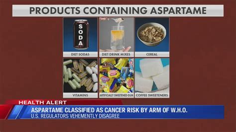 WHO: Aspartame soda sweetener officially 'possible' cancer cause