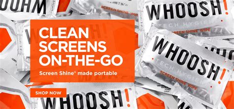 WHOOSH! Award-winning screen & device cleaning products