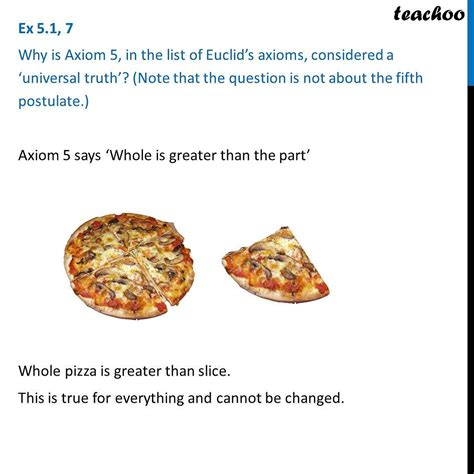 Why is Axiom 5, in the list of Euclid’s a... - askIITians - wintechmobiles.com