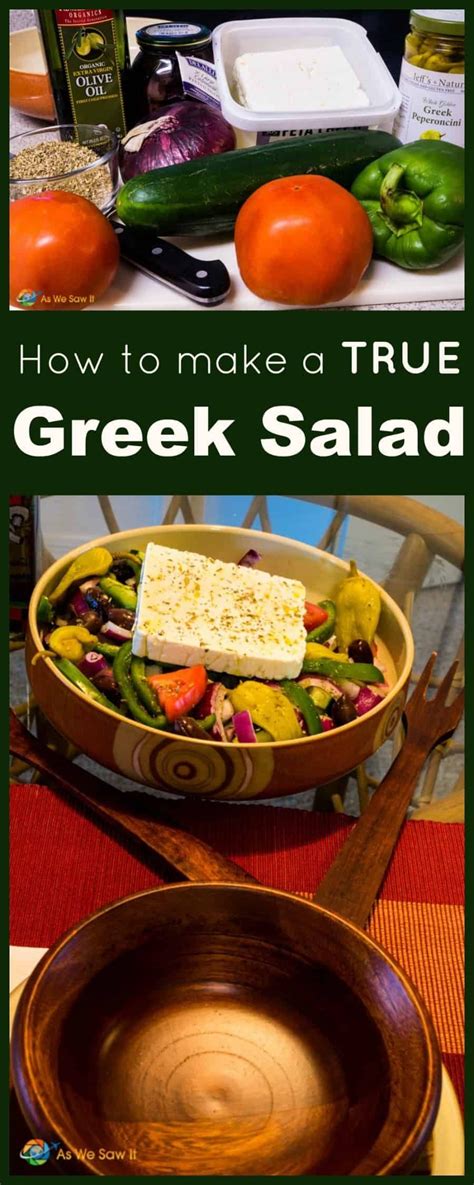 Why Real Greek Salad Looks Nothing Like Yours - As We Saw It - balustradellc