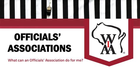 WIAA RECOGNIZED OFFICIALS’ ASSOCIATIONS