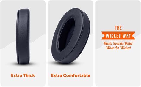 Wicked Cushions Replacement Ear Pads For Audio Technica ATH … - balustradellc