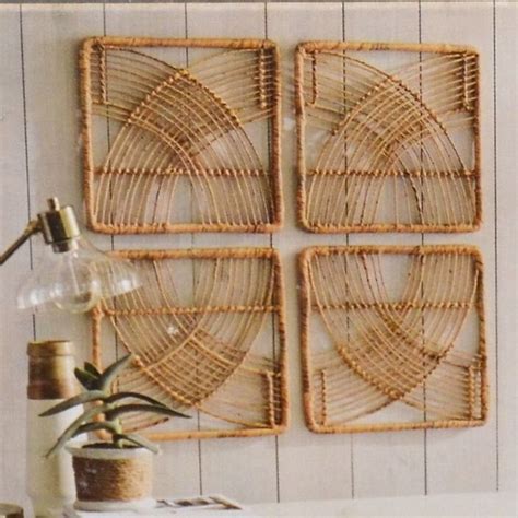 Wicker Wall Decor - balustradellc