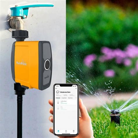 WIFI Connection Automatic Smart Irrigation System Watering Timer Soil