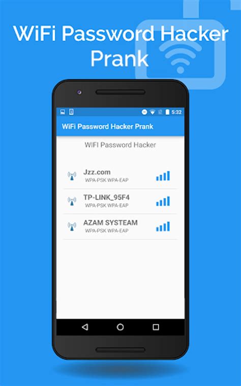 WIFI Hacker WPS WPA TESTER Password Hacker Prank 1.8 Android APK. 