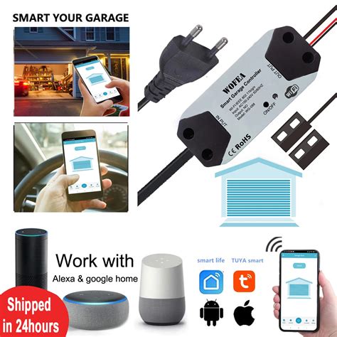 WiFi Switch Smart Garage Door Opener Controller Work Nepal | Ubuy - balustradellc