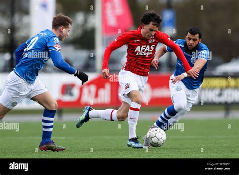 WIJDEWORMER, NETHERLANDS - MARCH 16: Jesper Zwart of Jong AZ … - balustradellc