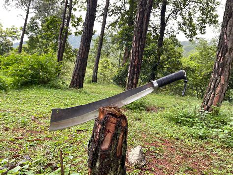 Wilderness Jungle Machete | Hand Forged Blade - balustradellc