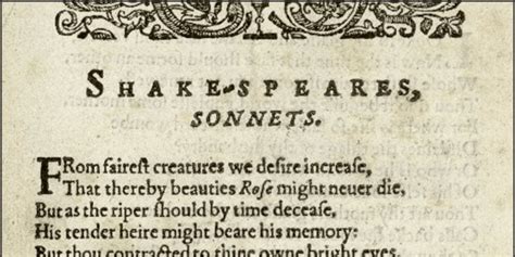 William Shakespeares Most Famous Sonnets - wintechmobiles.com