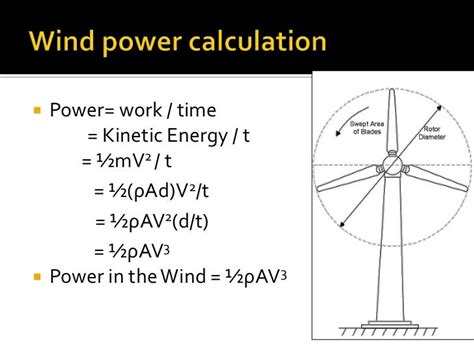 Wind Energy Formula - Formulas, Applications, … - wintechmobiles.com