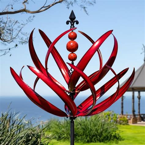 Wind Sculptures, Wind Spinners & Metal Wind Flowers … - muktibox.com