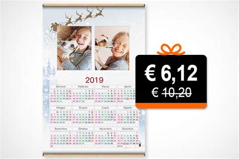 WINDAY. Monday gift: a photo calendar with Photocity