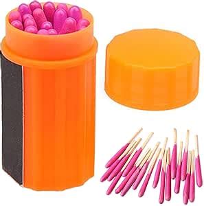 Windproof Waterproof Matches, 20 Pieces/Barrel Outdoor ... - Amazon - balustradellc