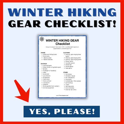 Winter Hiking Essential Gear List - Appalachian … - balustradellc