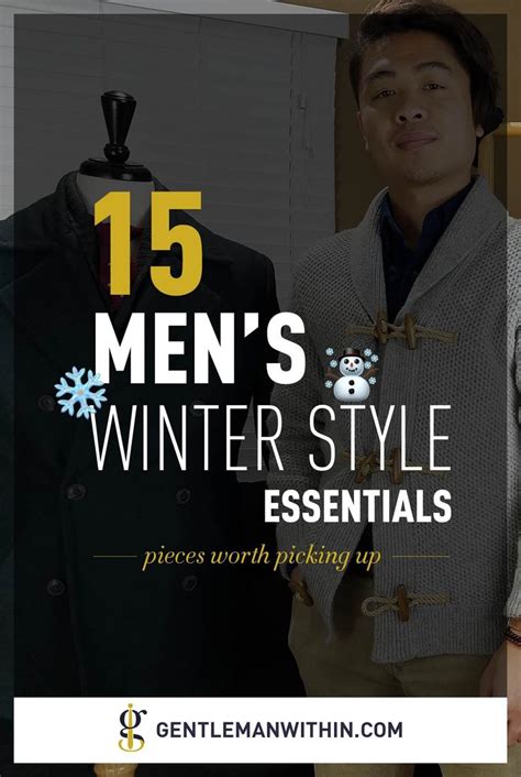 Winter Style for Men 2026 (Essential Pieces Worth Picking Up) - balustradellc