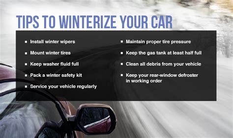 Winter Tires and Other Tips on How to Winterize Your Car - balustradellc