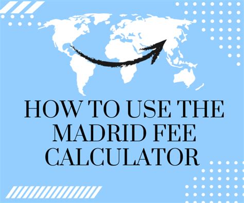WIPO Madrid Fee Calculator - balustradellc