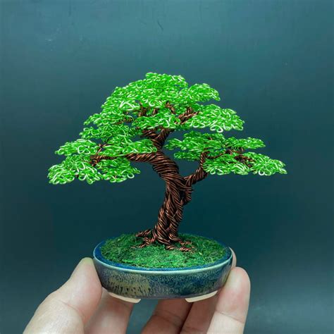 Wire Bonsai Tree Sculptures - Etsy - muktibox.com
