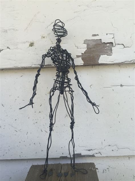 Wire Man Sculpture - eBay - muktibox.com