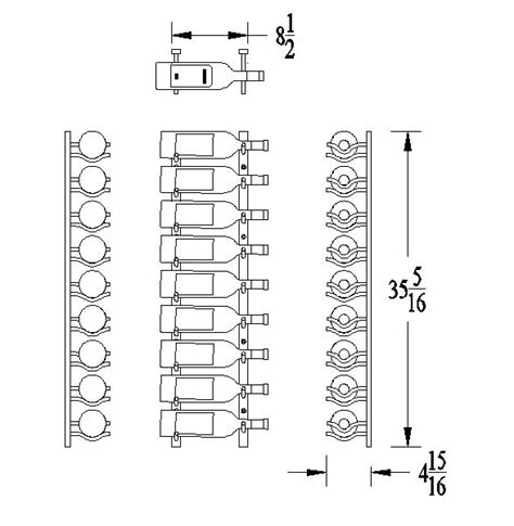 Wire Wine Rack Series - balustradellc