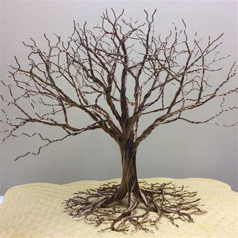 Wire Wrap Tree Sculpture - Etsy - muktibox.com
