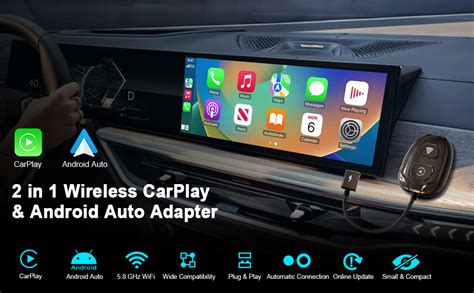 Wireless Adapter Carplay Android Auto Connect Airplay for iPhone … - balustradellc