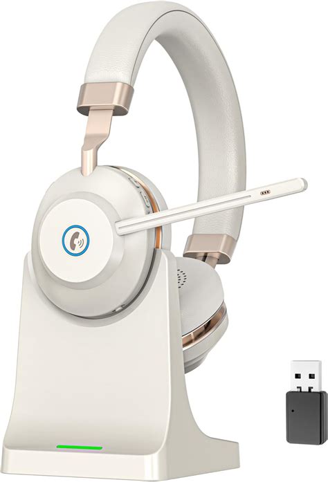 Wireless Headset with Mic for Work, Bluetooth V5.2 … - balustradellc