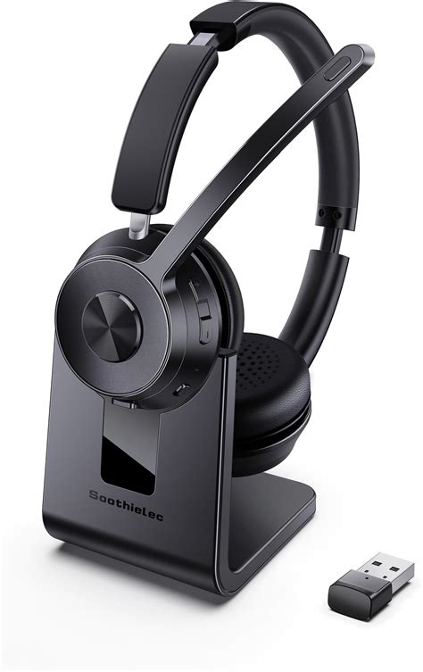 Wireless Headset with Mic for Work-Bluetooth Over Ear … - balustradellc