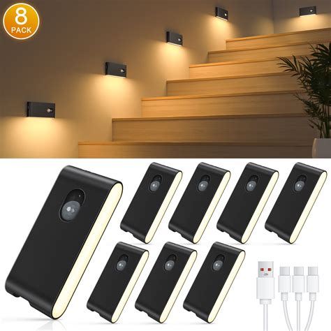 Wireless Motion Sensor Stair Lights - Wayfair - balustradellc