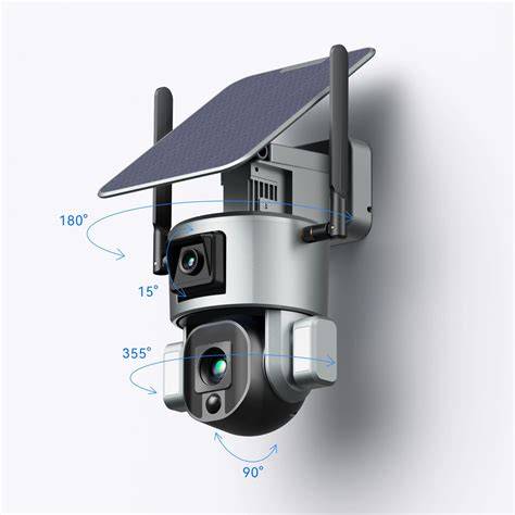 Wireless Security Camera with Solar Panel - Black - Poshmark - balustradellc