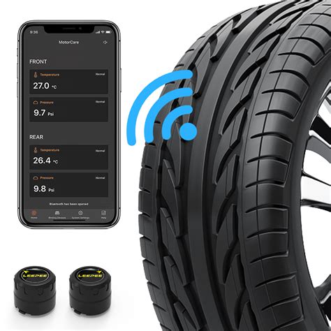 Wireless Tire Pressure Sensor Monitor System Android/IOS General ... - coolestguyplanet.net