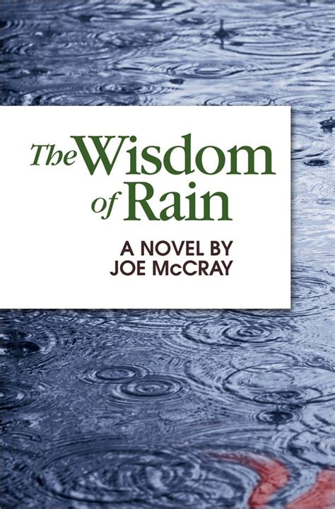 Read Wisdom Of Rain By Joe Mccray