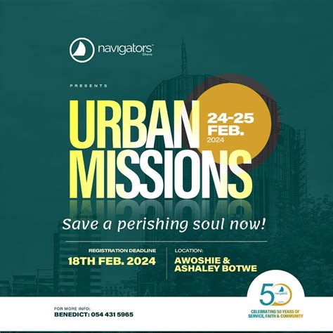 WM503 URBAN MISSION AND MINISTRY