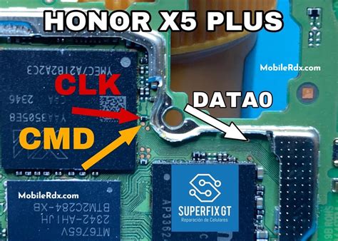 WODLX2 , HONOR X5 PLUS ISP POINT, TEST POINT YouTube