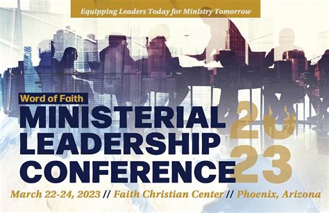 WOF Ministerial Leadership Conference in Phoenix, AZ at Faith …