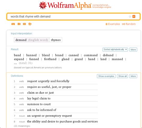 Wolfram|Alpha Examples: Words & Linguistics - wintechmobiles.com