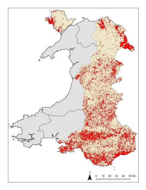 WOM21 Potential Habitat for Great Crested Newts DataMapWales