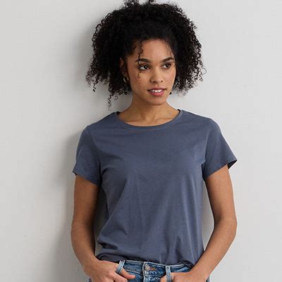 Women's Organic Cotton Tees + Tops - Fair Indigo - balustradellc