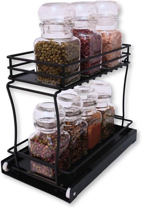 Wondersome Pull-Out Spice Rack Organizer for … - balustradellc