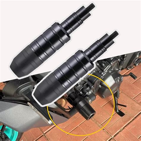 Woniyal 1 Pair Motorcycle Frame Sliders Crash Protectors for Royal ... - balustradellc