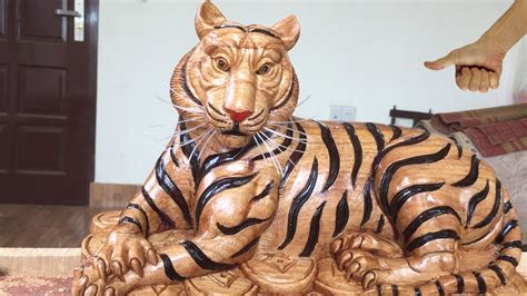Wood Carving Tiger - Etsy UK - muktibox.com