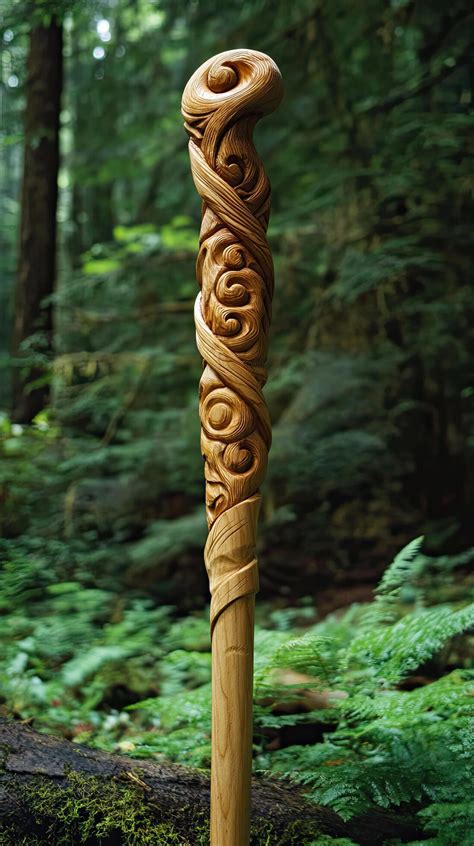 Wood Carving Walking Sticks – Harvesting - balustradellc