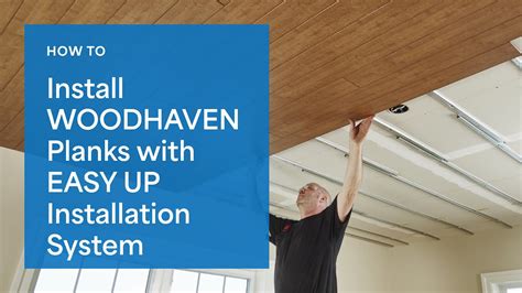 Wood Ceiling Installation | Installing WoodHaven Planks with the Easy ... - balustradellc
