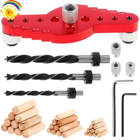 Wood Dowel Jig Kit – Vertical Self-Centering Drill Guide ... - Amazon - balustradellc