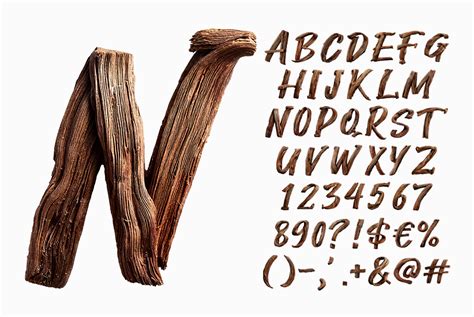 Wood Fonts - Find Your Perfect Carved Look - muktibox.com