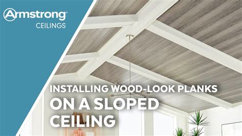 Wood Sloped Ceilings | Plank Installation | Armstrong Ceilings - balustradellc